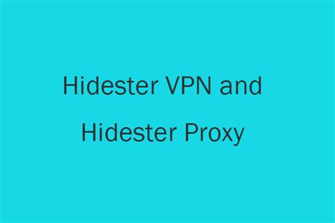 download hidester vpn